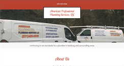 Desktop Screenshot of americanprofessionalplumbing.com